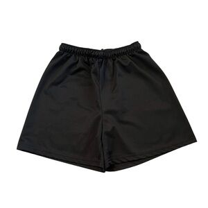 Athletic Black Shorts with Relaxed Fit GUC S